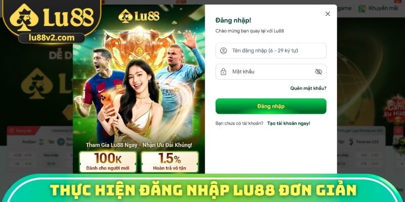 Thực hiện đăng nhập Lu88 đơn giản hơn bạn nghĩ